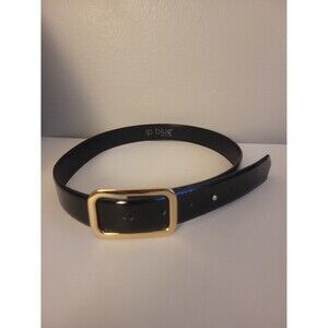 lp blue x Linea Pelle Black Normcore Belt Sz S